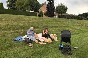picknick bij de Sluis Sambeek