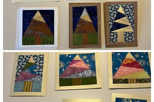 paper piecing kerstkaarten 2025-2026