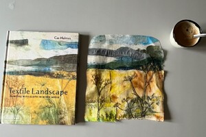 Cas Holmes Momigami landschappen