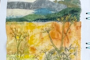 Cas Holmes Momigami landschappen
