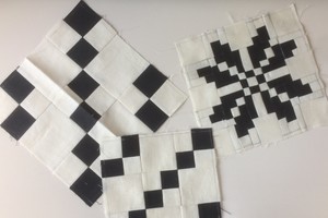 quilt les 2 geometrische patronen