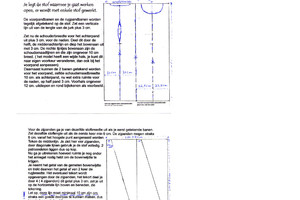 middeleeuwse jurk constructie