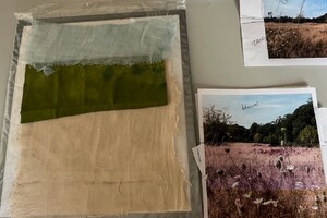 Cas Holmes Momigami landschappen