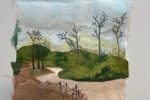 Cas Holmes Momigami landschappen