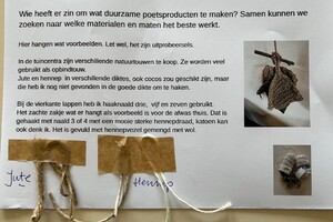 eco Samen Tuin poetslappen