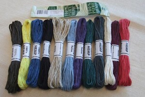laatste bundeltje 12-draads hennepgaren 
