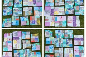 mijn restjes aan elkaar genaaid