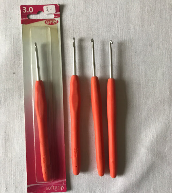 haaknaald softgrip 3mm