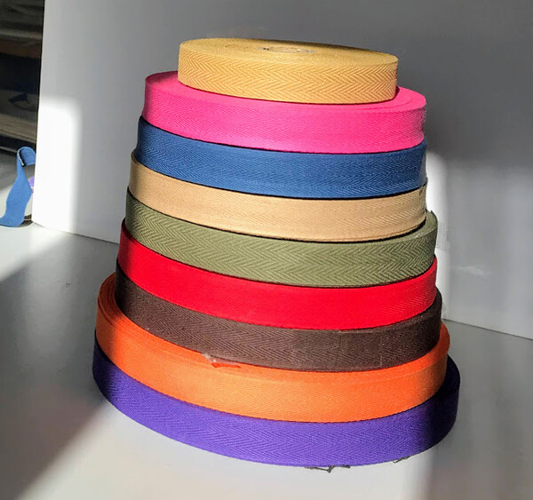katoenen keperband 2 cm. 