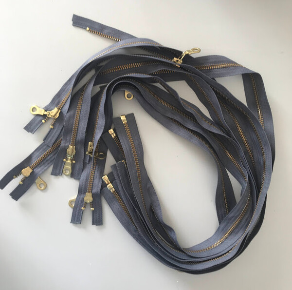 YKK lang deelbaar rits goud