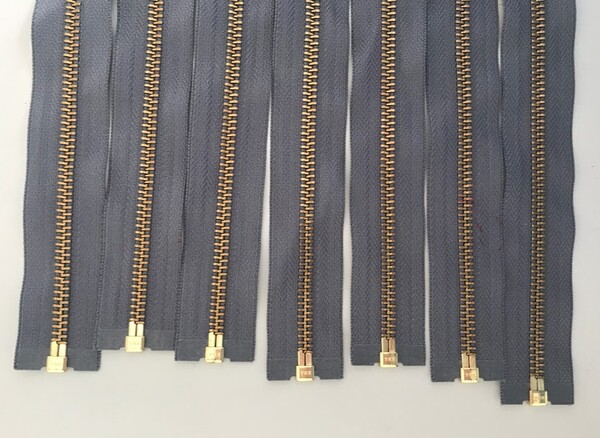 YKK lang deelbaar rits goud